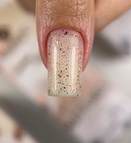 ��� ��� ����� MATTE FLAKES TOP GEL ROSE