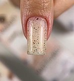 טופ מאט פתיתי MATTE FLAKES TOP GEL ROSE טופ מאט פתיתי MATTE FLAKES TOP GEL ROSE