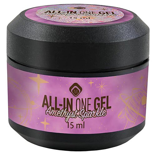 �� ���� ������ ALL IN ONE GEL AMETHYST SPARKLE 15 ML