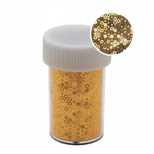 TRANSFERFOIL ROLL HOLO.GOLD CIRCLE