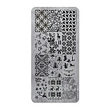 ���� ������ - Christmas stamp plate