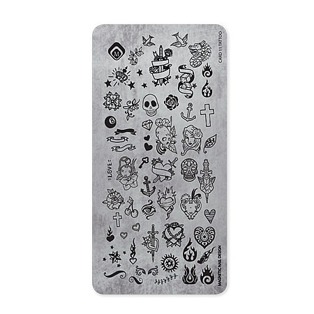 ���� ������ - Tatoo stamp plate