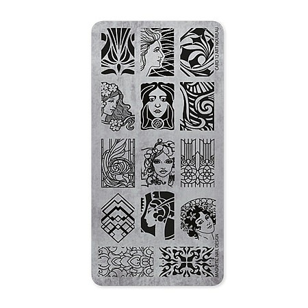 ���� ������ - NOUVEAU stamp plate