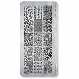 ���� ������- Hippie summer stamp palte