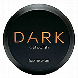 טופ מבריק DARK NO WIPE TOP GEL 30ML צנצנת טופ מבריק DARK NO WIPE TOP GEL 30ML צנצנת