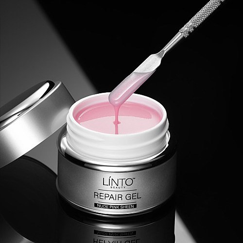 �� ���� LINTO NUDE PINK SHEEN REPAIR GEL 30ML