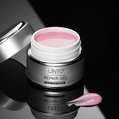 �� ���� LINTO NUDE PINK SHEEN REPAIR GEL 30ML