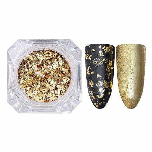 ������ ������ - Silver/Gold Nail Flakes
