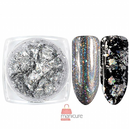 ������ ������ - Silver/Gold Nail Flakes