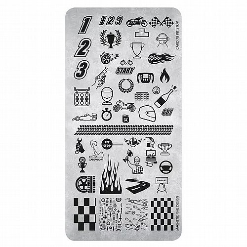STAMPING PLATE PITSTOP